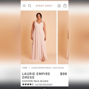 NWT Birdy Grey Laurie Dress